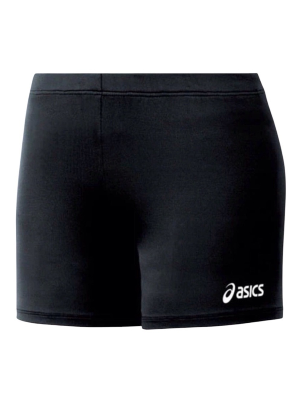 Asics Women’s 4 Court Bike/Volleyball Short Black/White BT936 Sizes-M NWT